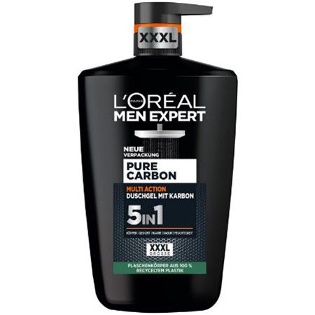 L’Oréal Men Expert Pure Carbon XXXL Duschgel, 1 Liter ab 5,28€ (statt 7€)