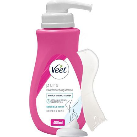 Veet Sensitive Pure Haarentfernungscreme, 400ml für 8,78€ (statt 14€)