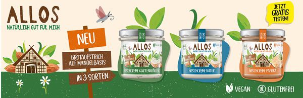 Allos: Vegane Frischcreme gratis ausprobieren