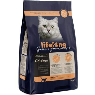 3kg Amazon Marke: Lifelong Katzenfutter Sorte Huhn ab 16,31€ (statt 21€)