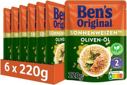 Bens Original Express Sonnenweizen Olivenöl   6 x 220g ab 7,19€ (statt 11€)