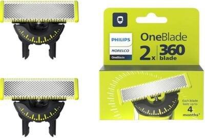 2x Philips OneBlade innovative 360 Ersatzklinge für 20,24€ (statt 25€)