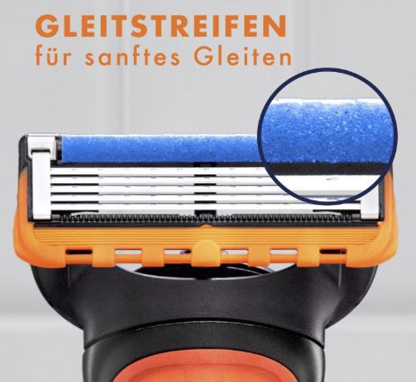 20x Gillette Fusion5 Rasierklingen ab 48€ (statt 63€)