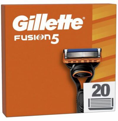 20x Gillette Fusion5 Rasierklingen ab 48€ (statt 63€)