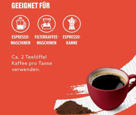 Our Essentials by Amazon Classic Gemahlener Röstkaffee 4 x 500g für 15€ (statt 18€)