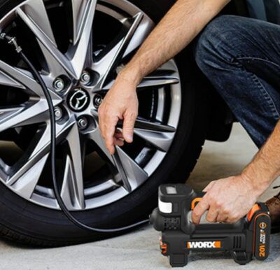 WORX WX092.9 Akku Kompressor   ohne Akku & Ladegerät für 50,96€ (statt 58€)