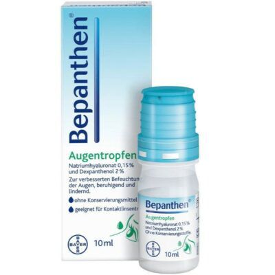 Bepanthen Augentropfen 10ml   auch für Kontaktlinsen   für 9,99€ (statt 12€)