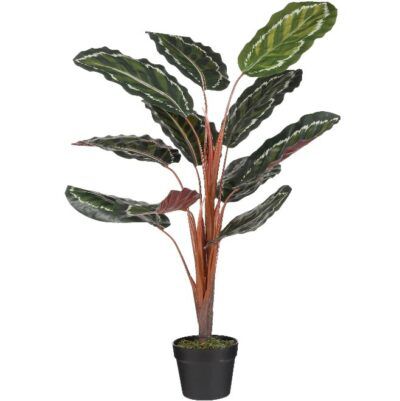 mömax Oster-Sale: z.B. Kunstpflanze Calathea roseopicta in Grün ca. 90cm für 29,99€ (statt 40€)