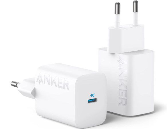 2x Anker 30W USB C Ladegerät (ohne Kable) für z.B.  iPhone 15/ S23 für 16,89€ (statt 19€)