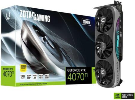 ZOTAC Gaming GeForce RTX 4070 Ti Trinity Graphics Card ab 663€ (statt 820€)