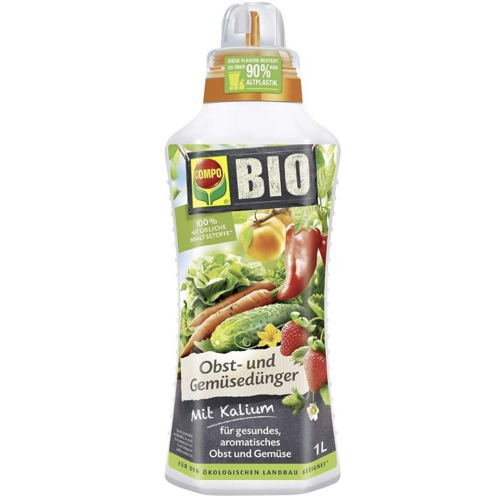 COMPO BIO Obst  & Gemüsedünger natürlicher Spezial Flüssigdünger für 4,97€ (statt 9€)