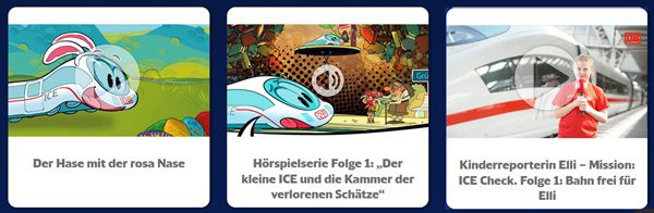 Deutsche Bahn: Der kleine ICE   Videos & Hörspiele gratis