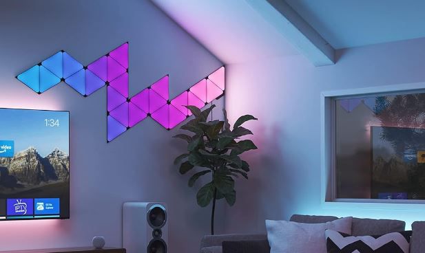 Nanoleaf Shapes Ultra Black Triangle Starter Kit für 141,99€ (statt 165€)