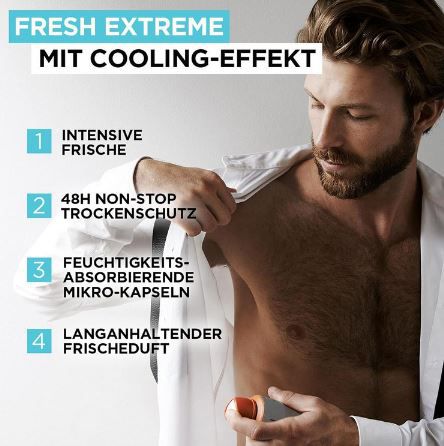 6er Pack LOréal Men Expert Fresh Extreme Deo, je 150ml ab 9,55€ (statt 12€)