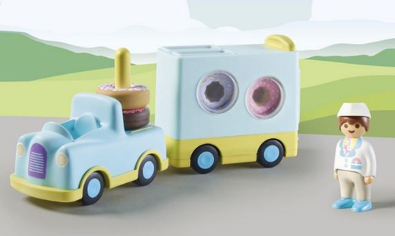 Playmobil 71325   1.2.3: Verrückter Donut Truck für 18,20€ (statt 23€)