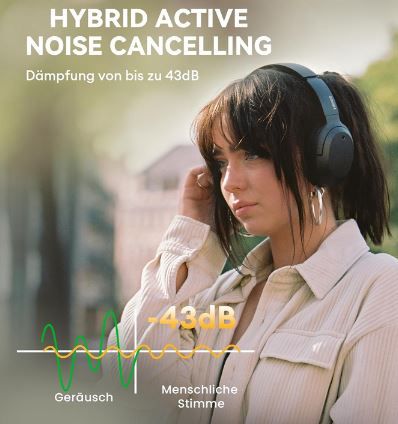 Edifier W820NB Plus Kopfhörer mit ANC für 59,99€ (statt 72€)