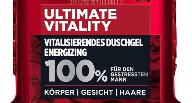 LOréal Men Expert Ultimate Vitality Duschgel, 250ml ab 1,48€ (statt 2€)
