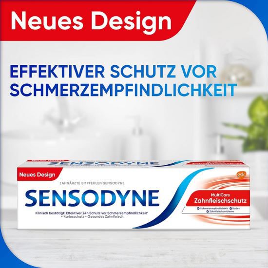 Sensodyne MultiCare Zahnfleischschutz Zahnpasta, 75ml ab 2,24€ (statt 4€)