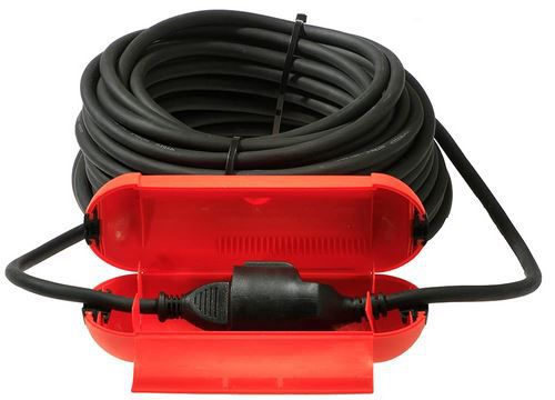 as Schwabe Sicherheitsbox für Schuko, Stecker & Buchse für 3,39€ (statt 8€)