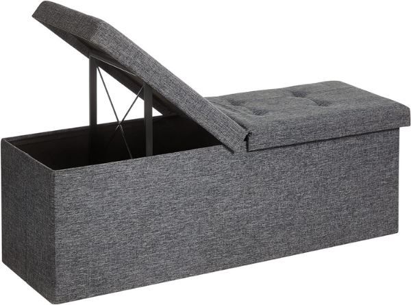 Songmics Sitzbank mit Stauraum, 38x110x38cm für 40,99€ (statt 48€)