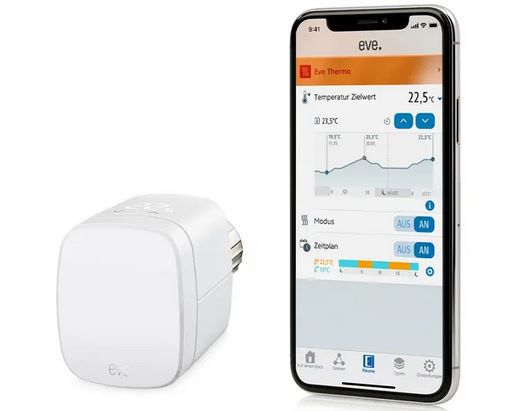 3er Pack Eve Thermo Heizkörperthermostat für 149€ (statt 210€)