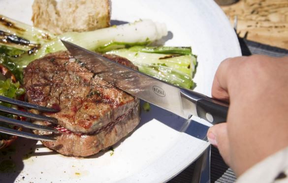 Rösle Steakmesser Set in Holzbox, 4 tlg. für 29,39€ (statt 45€)