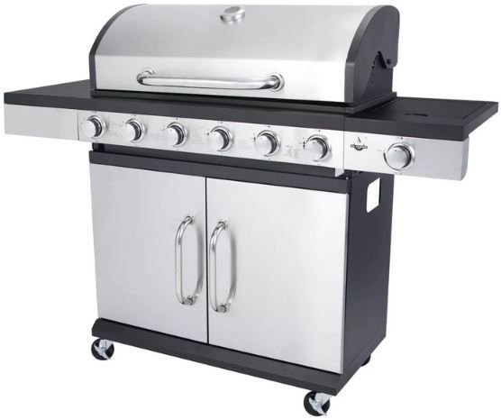 El Fuego San Antonio Gasgrill mit 6 Brenner & Seitenbrenner für 319,99€ (statt 365€)