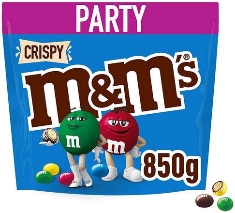 M&MS Crispy Schokolinsen mit Knusperkern, 850g ab 7,65€ (statt 11€)