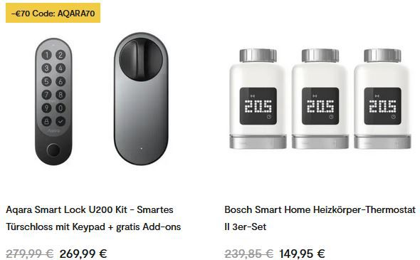 🔥 Tink Smart Home Tage   z.B. Nuki Smart Lock Pro (4. Gen) + Door Sensor für 289€ (statt 321€)