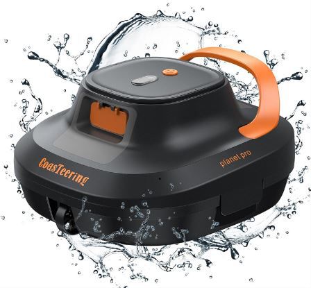 CoasTeering Kabelloser Poolroboter bis 120m² für 111,99€ (statt 190€)