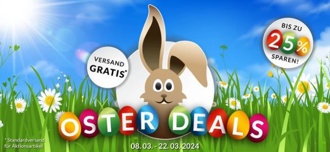 🐰🥚 Alternate Oster Deals mit bis zu 25% Rabatt + Versandkostenfrei