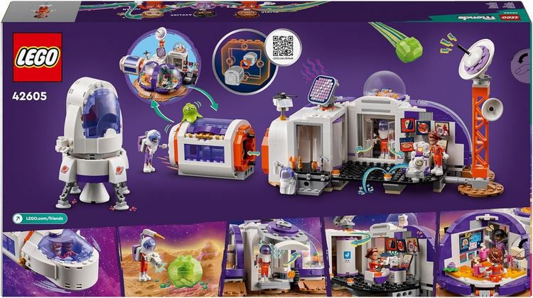 LEGO 42605 Friends Mars Raumbasis mit Rakete für 49,99€ (statt 63€)