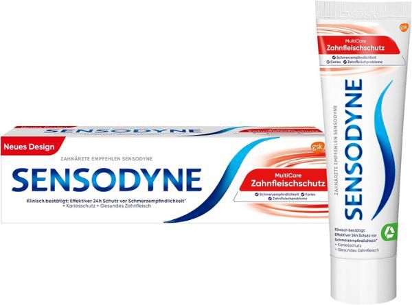 Sensodyne MultiCare Zahnfleischschutz Zahnpasta, 75ml ab 2,24€ (statt 4€)