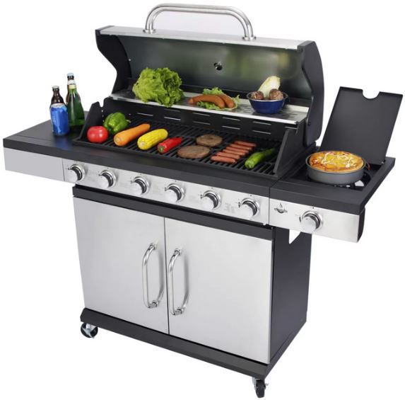 El Fuego San Antonio Gasgrill mit 6 Brenner & Seitenbrenner für 319,99€ (statt 365€)