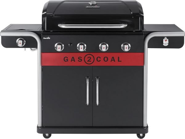 Char Broil Gas2Coal 440 (2.0) Hybrid Grill mit 4 Brenner für 471,72€ (statt 599€)