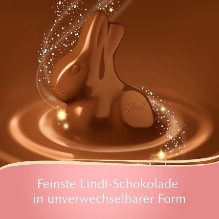 Lindt Goldhase in Weiß mit Erdbeerstückchen, 100g für 3,39€ (statt 4,39€)