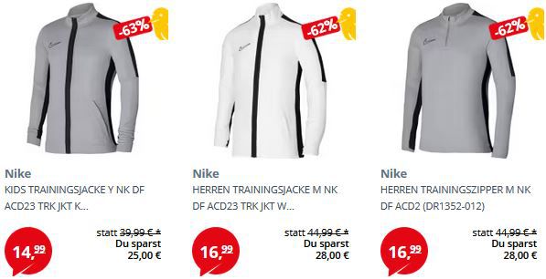 PickSport Nike Mega Sale ab 4,99€   z.B. Dri FIT Academy Shirt ab 9,99€ (statt 18€)