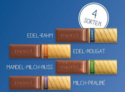 merci Finest Selection Helle Vielfalt, 250g für 2,99€ (statt 4€)