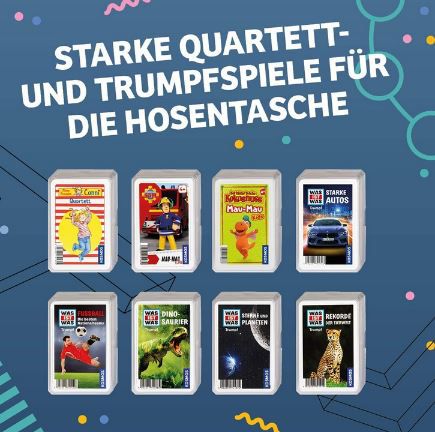 Kosmos Was ist was? Starke Autos, Quartett für 2,39€ (statt 7€)