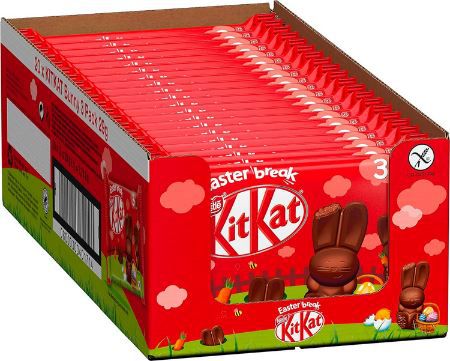 20er Pack Nestle Kitkat Mini Osterhasen, 20x87g für 32,62€ (statt 41€)