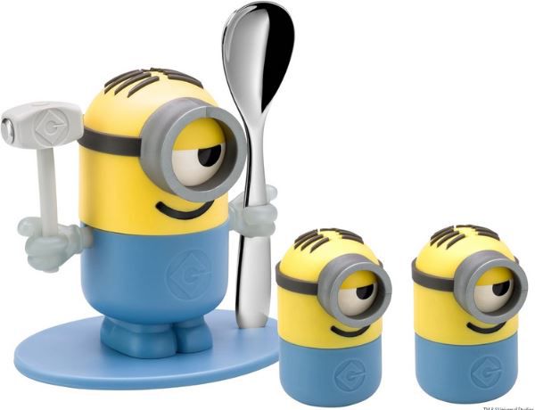 WMF Minions Eierbecher Set, 4 teilig für 19,99€ (statt 25€)