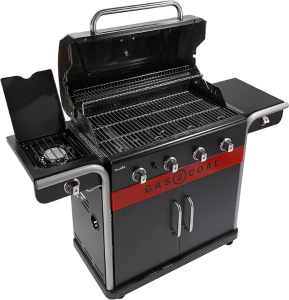 Char Broil Gas2Coal 440 (2.0) Hybrid Grill mit 4 Brenner für 471,72€ (statt 599€)