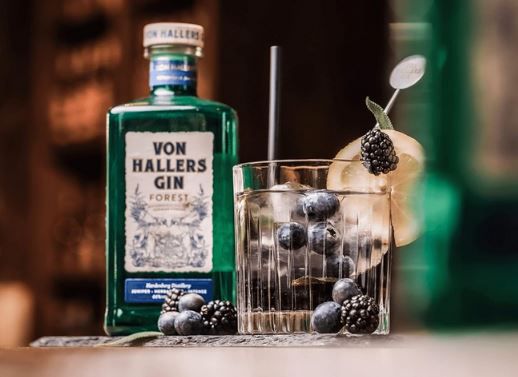 Von Hallers Forest Gin mit Zirbelkiefer & Enzian, 0,5L, 44% für 25,49€ (statt 31€)