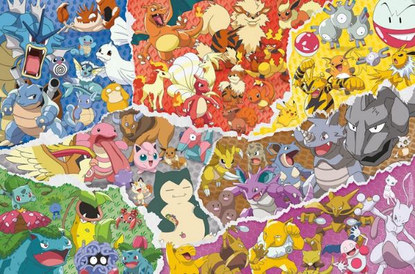 Ravensburger 16845 Pokémon Allstars Puzzle, 5.000 Teile für 40€ (statt 53€)