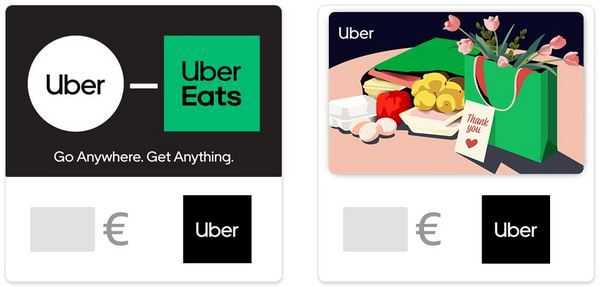 Amazon: 15% Rabatt auf digitale Geschenkkarten   Uber, Uber Eats, Readly, RTL+