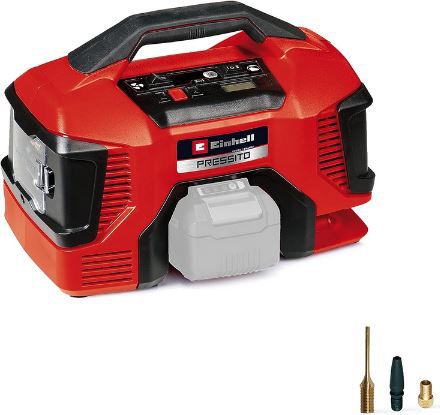 Einhell Pressito 18/21 Akku Kompressor, max. 10.5 bar für 59,99€ (statt 70€)