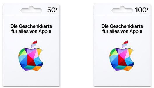 Amazon: 100€ Apple Gutschein kaufen & 10€ Amazon Guthaben bekommen