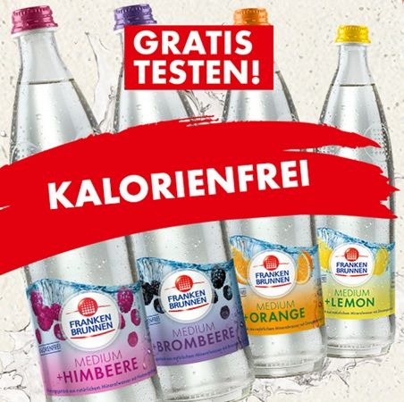 Wieder da! FRANKEN BRUNNEN Medium+ gratis ausprobieren