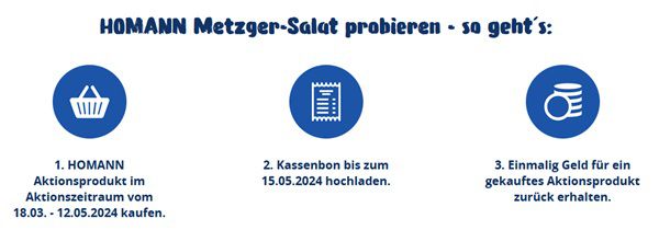 Homann Metzger Salat gratis ausprobieren