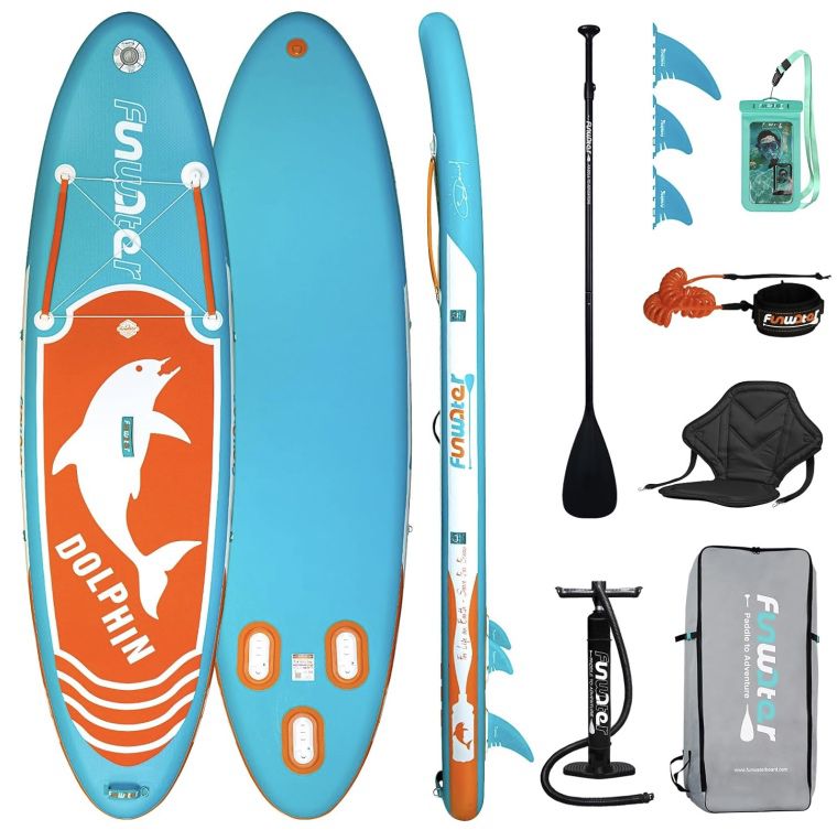 FunWater Stand Up Paddle (320cm) mit Zubehör für 162,47€ (statt 250€)